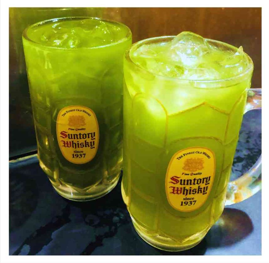 緑茶割り